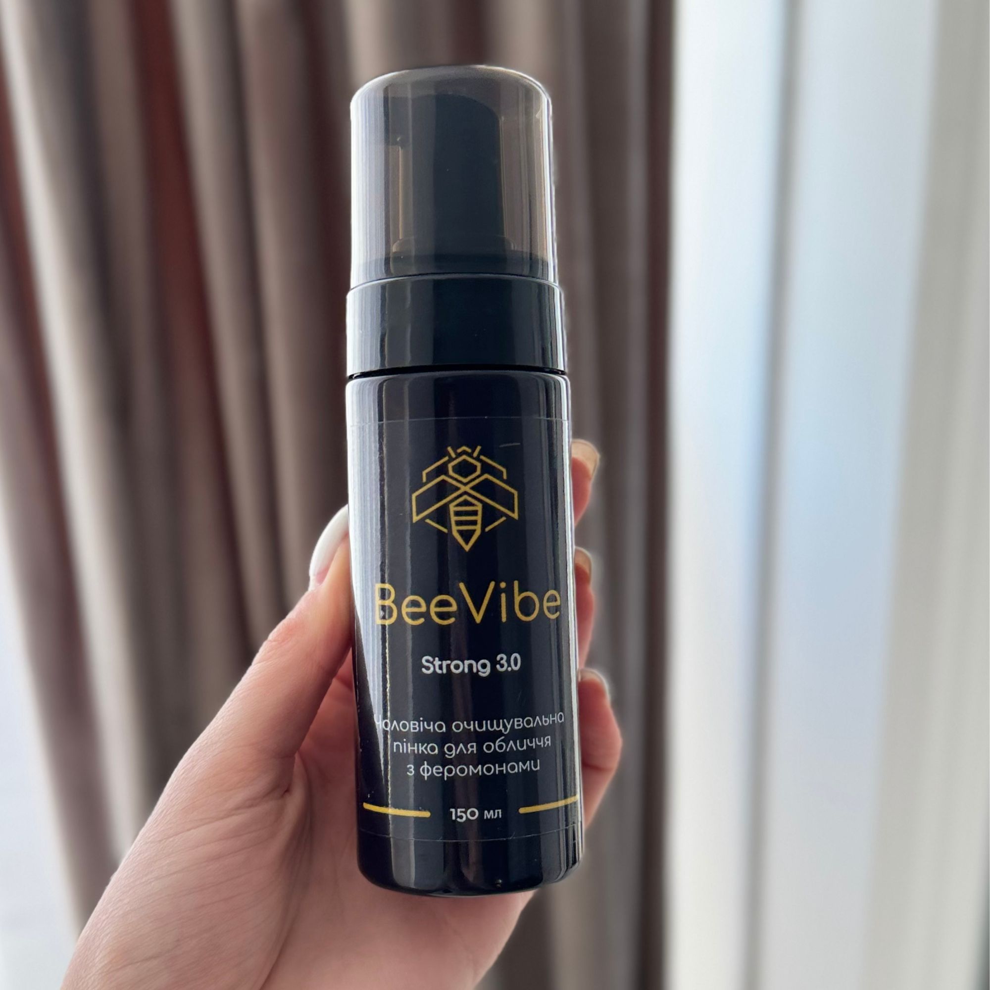 Фото - Чоловіча очищувальна пінка для обличчя з феромонами#4