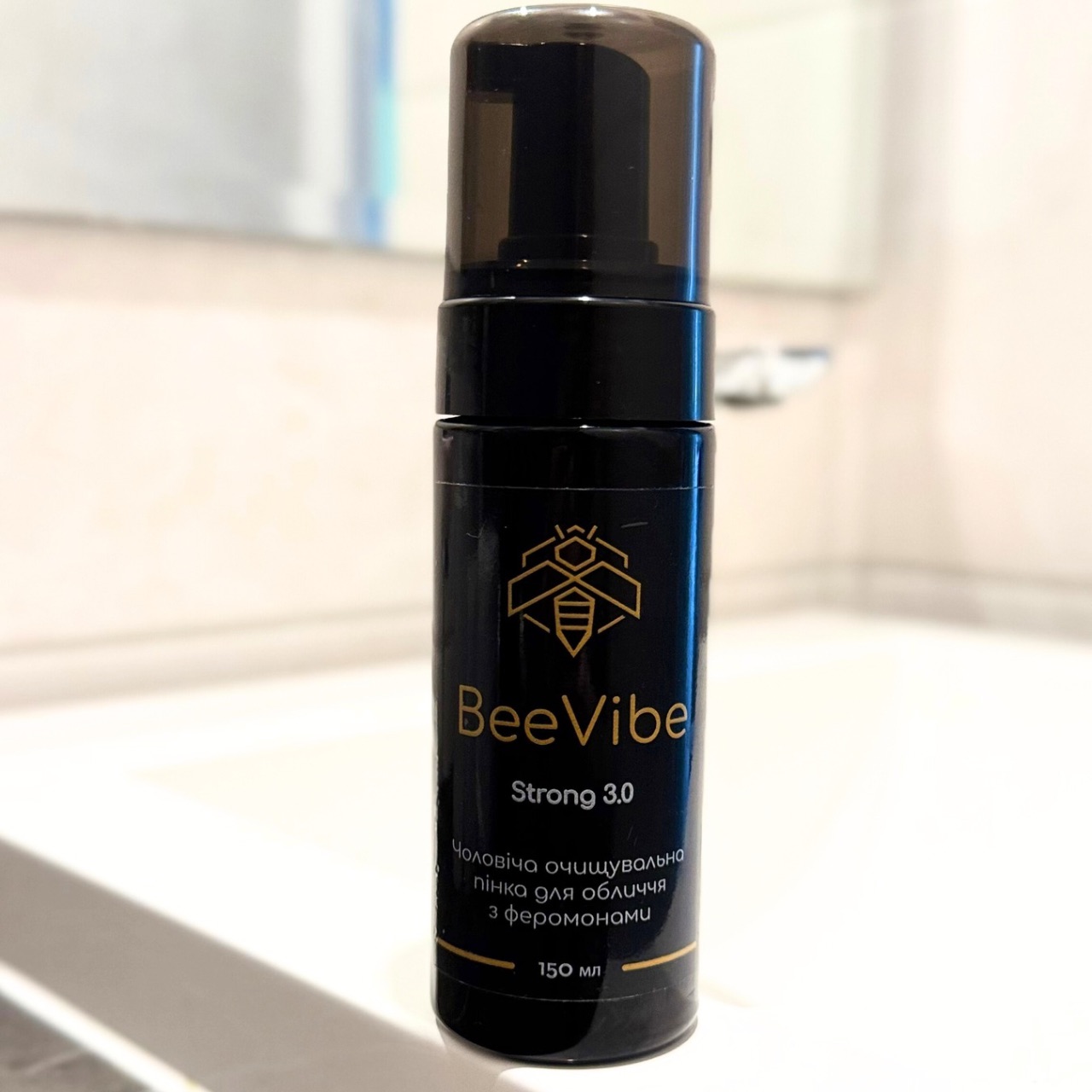 Фото - Чоловіча очищувальна пінка для обличчя з феромонами#3