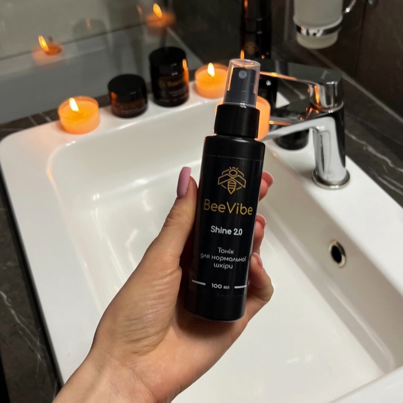 Фото - BeeVibe HYDRA-комбо для сухої шкіри (рожева маска+тонік з пантенолом)#2