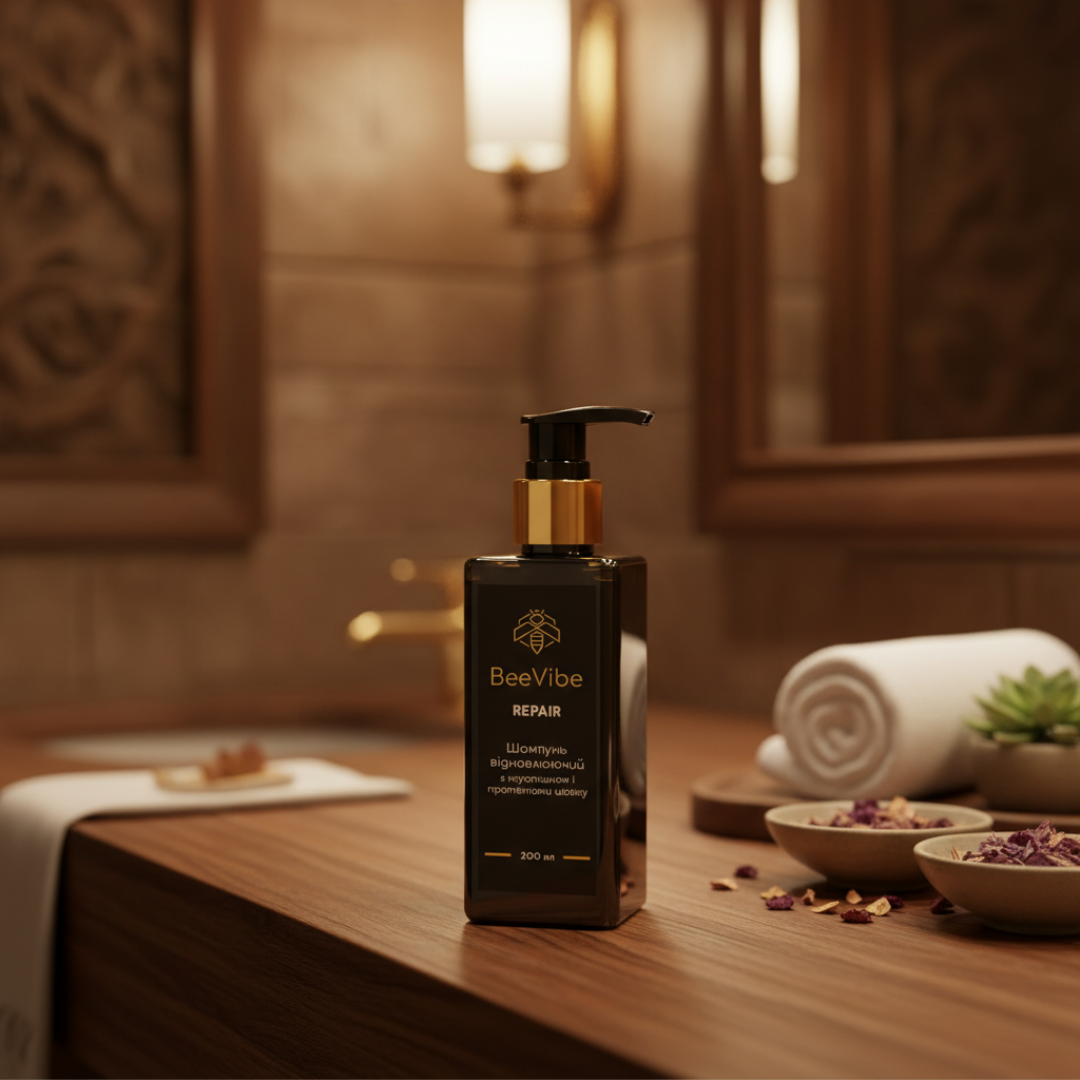 Фото - Шампунь відновлюючий з кератином і протеїнами шовку