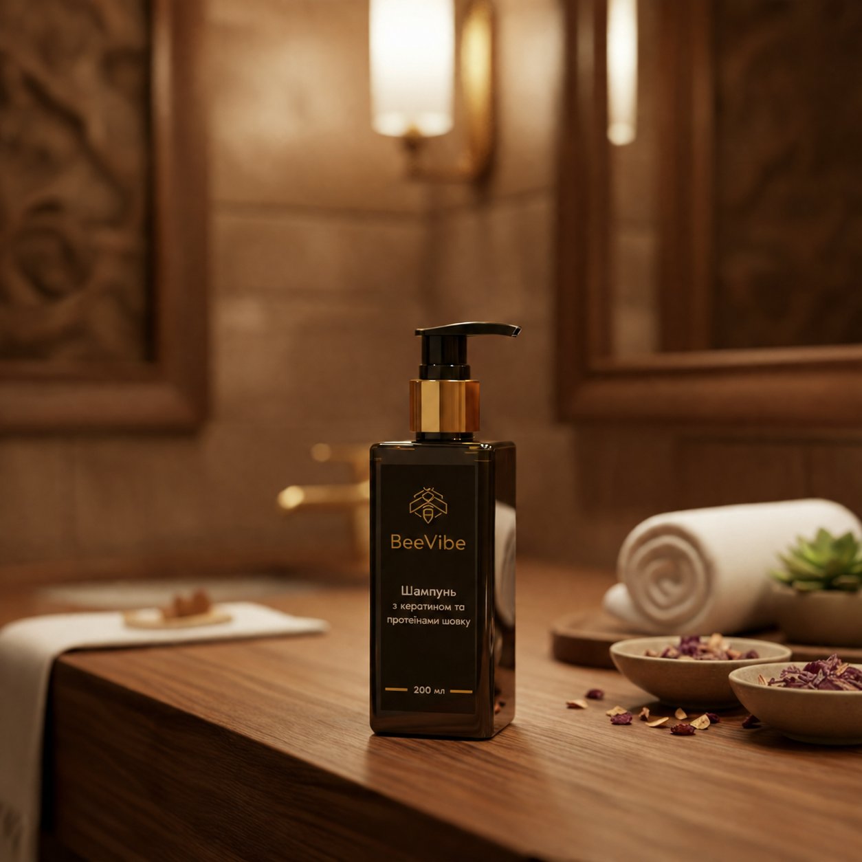 Фото - Шампунь з кератином та протеїнами шовку